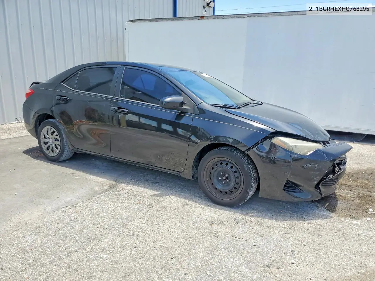 2017 Toyota Corolla Le VIN: 2T1BURHEXHC768295 Lot: 58101286