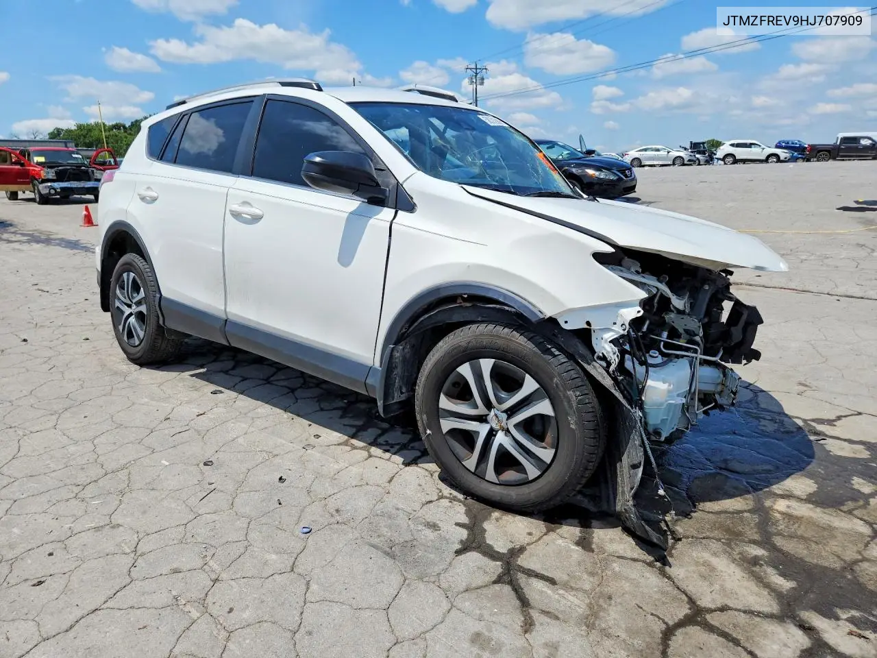2017 Toyota Rav4 Le VIN: JTMZFREV9HJ707909 Lot: 58392986