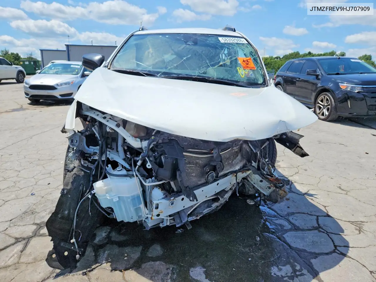 2017 Toyota Rav4 Le VIN: JTMZFREV9HJ707909 Lot: 58392986