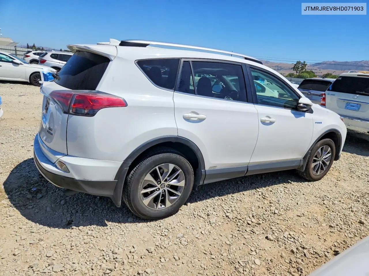 2017 Toyota Rav4 Hybrid Xle VIN: JTMRJREV8HD071903 Lot: 58436966