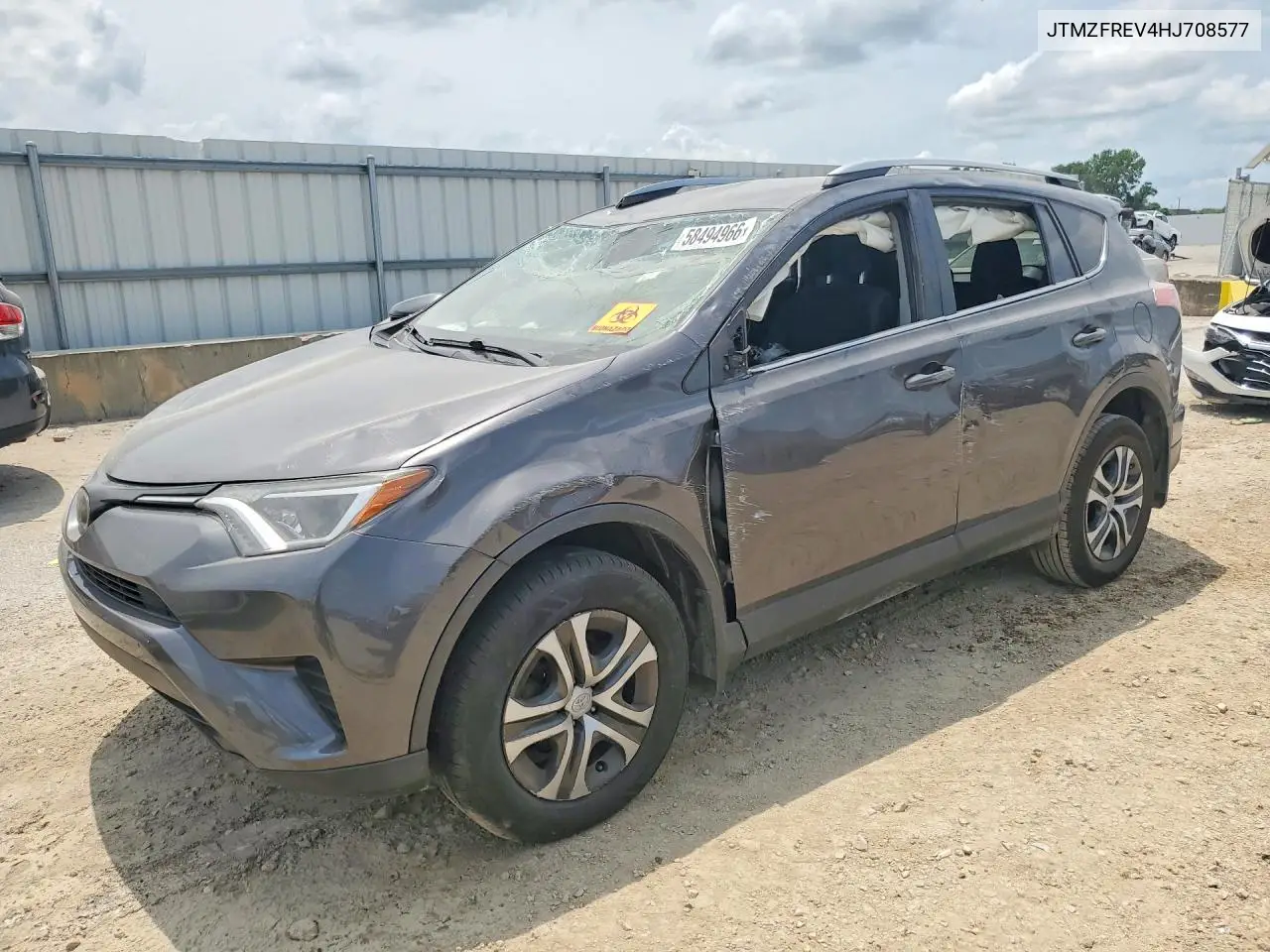 2017 Toyota Rav4 Le VIN: JTMZFREV4HJ708577 Lot: 58494966