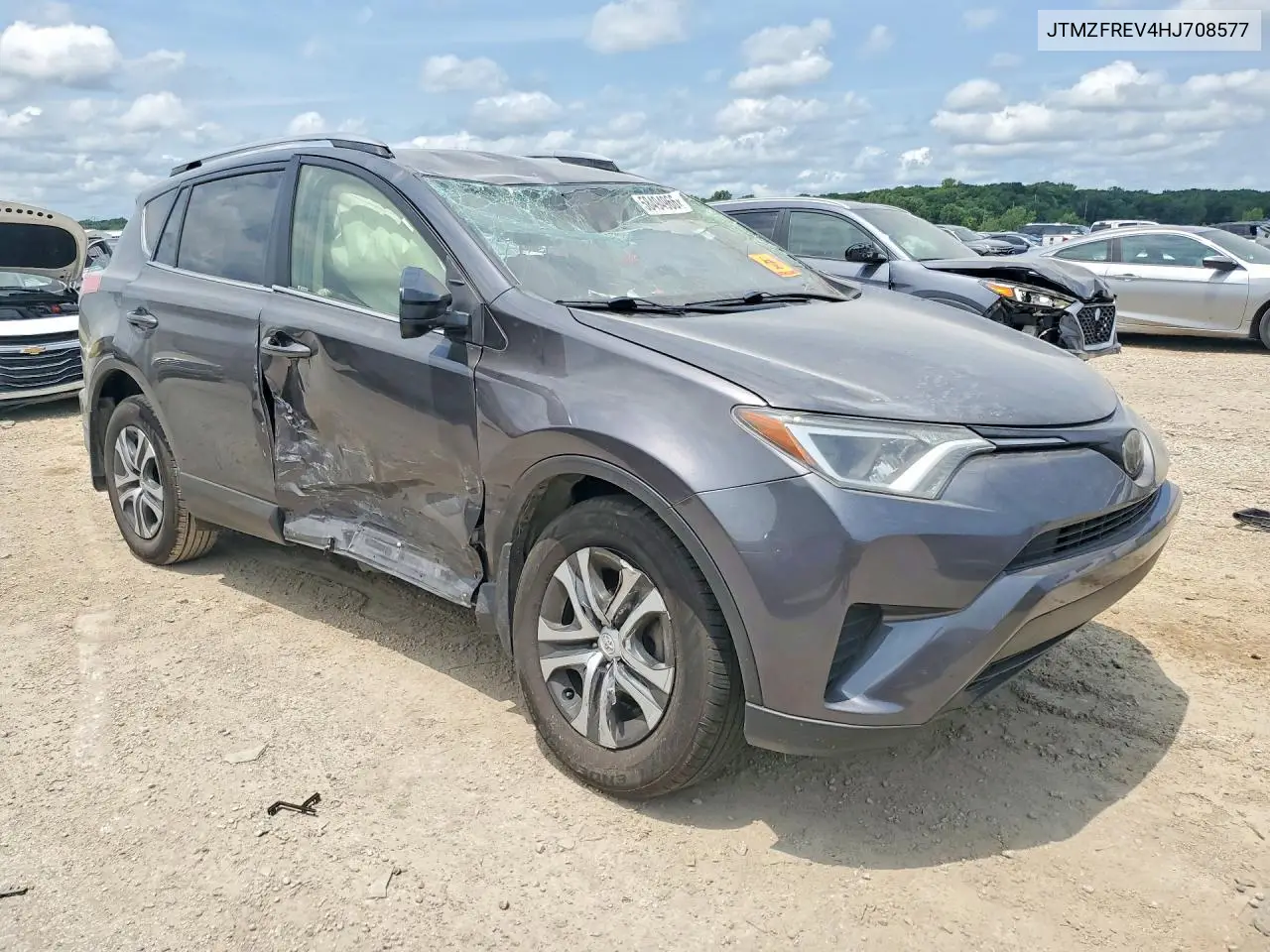 2017 Toyota Rav4 Le VIN: JTMZFREV4HJ708577 Lot: 58494966