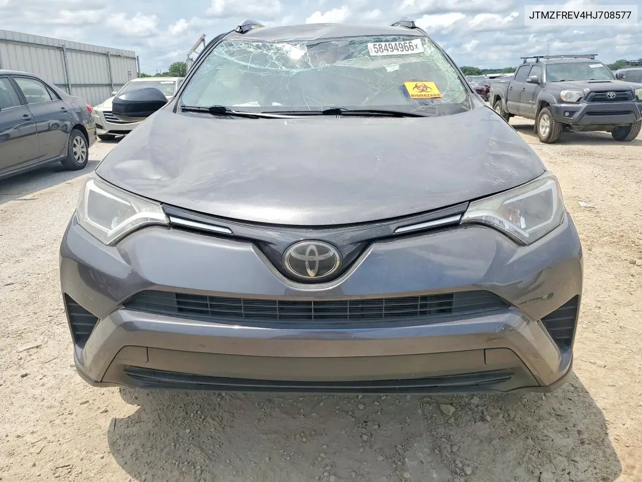 2017 Toyota Rav4 Le VIN: JTMZFREV4HJ708577 Lot: 58494966