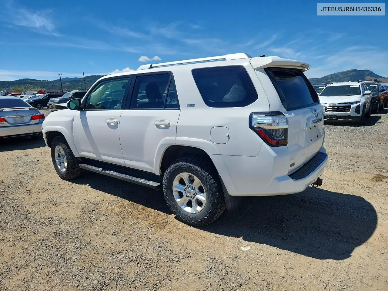 2017 Toyota 4Runner Sr5 VIN: JTEBU5JR6H5436336 Lot: 58508186