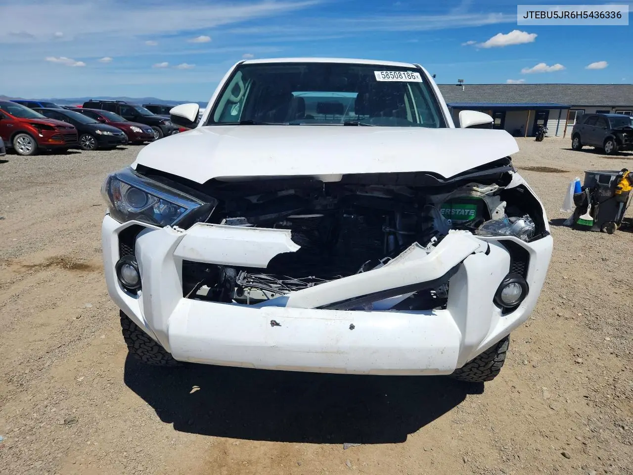 2017 Toyota 4Runner Sr5 VIN: JTEBU5JR6H5436336 Lot: 58508186