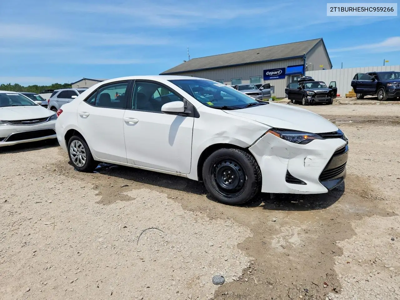 2017 Toyota Corolla Le VIN: 2T1BURHE5HC959266 Lot: 58516716