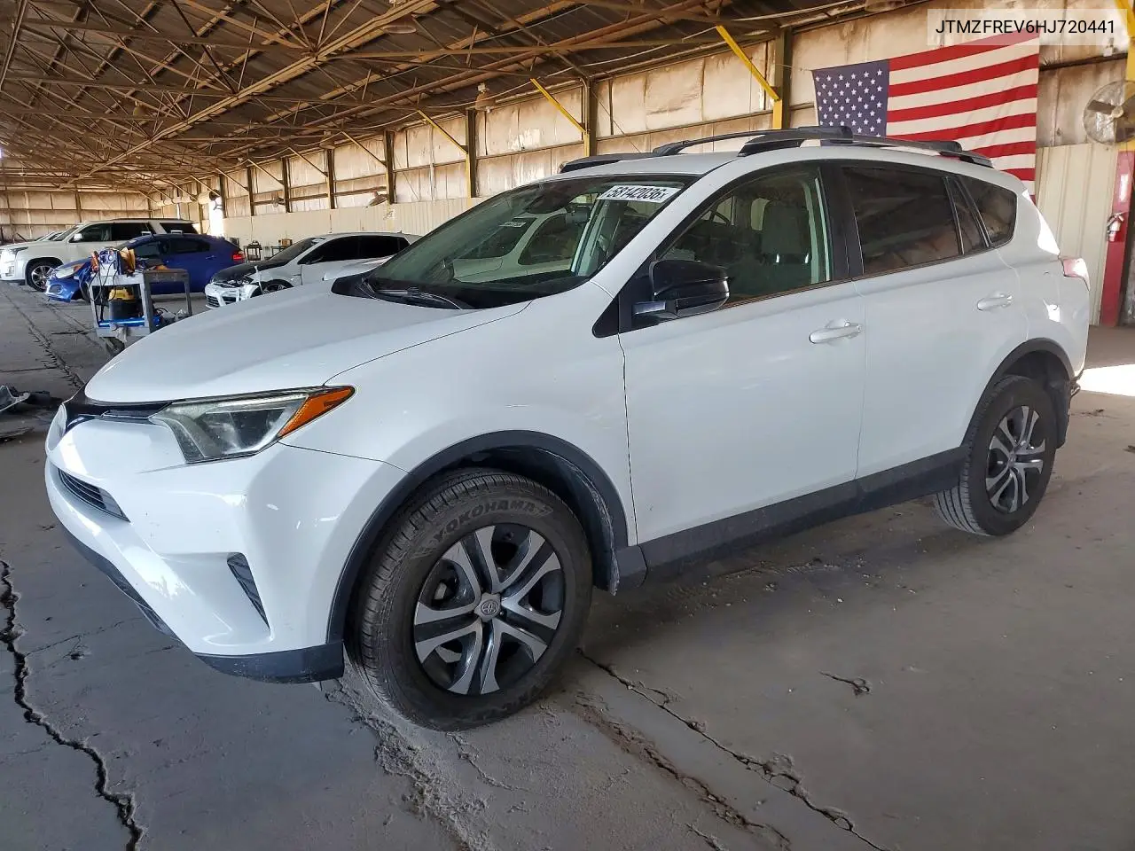 2017 Toyota Rav4 Le Awd VIN: JTMZFREV6HJ720441 Lot: 59038916
