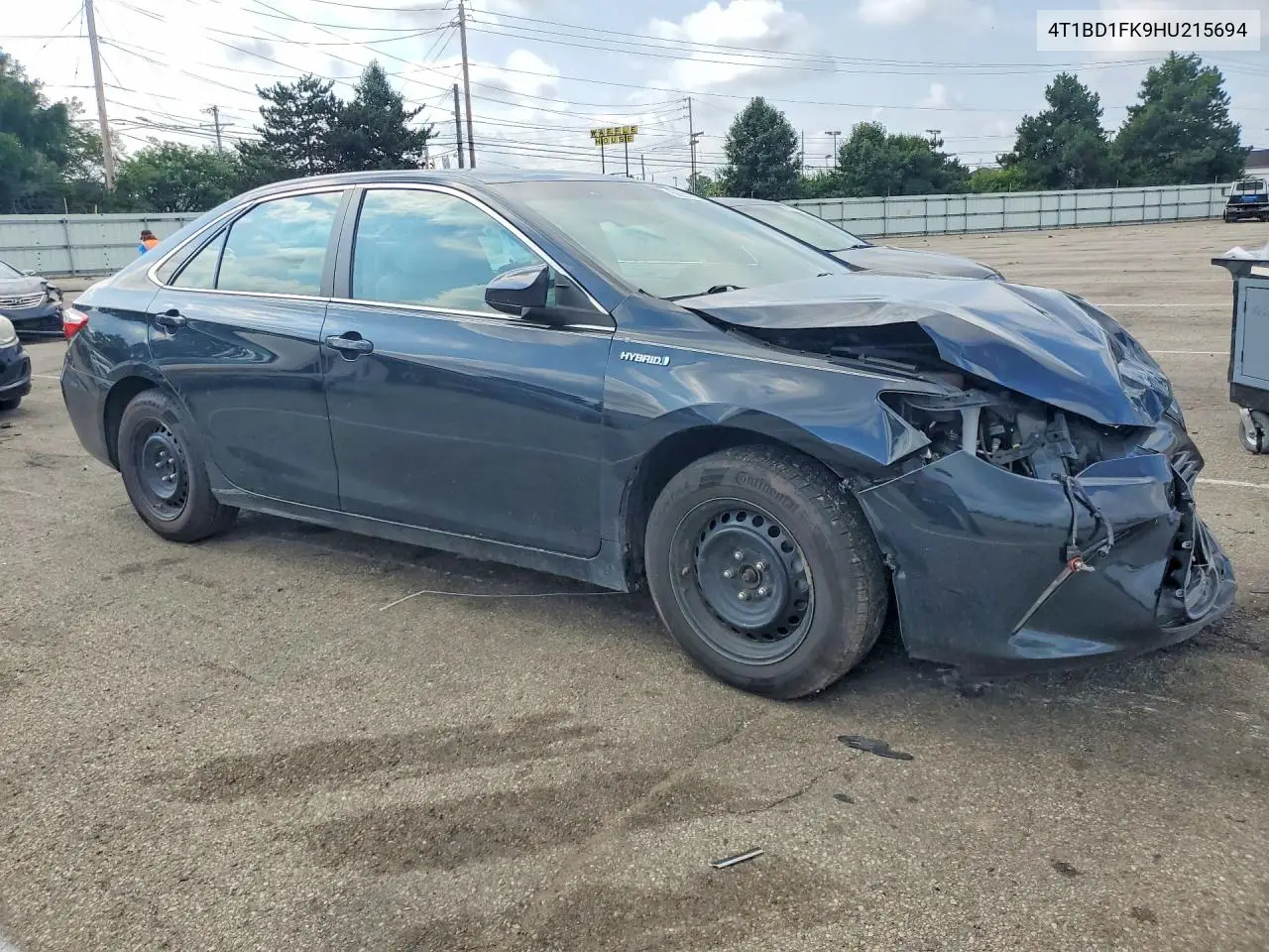 2017 Toyota Camry Hybrid Le VIN: 4T1BD1FK9HU215694 Lot: 59254796