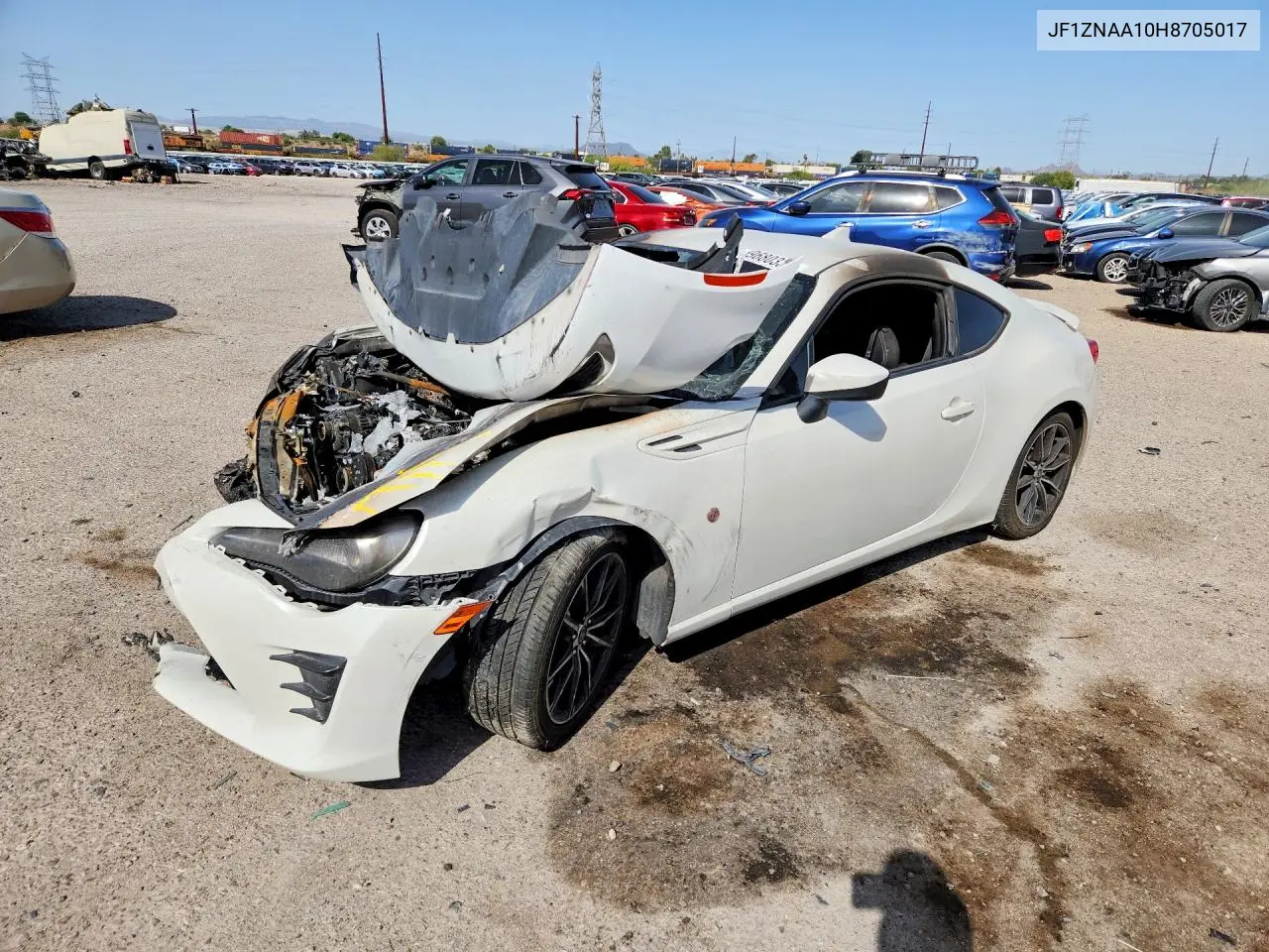 2017 Toyota 86 Base VIN: JF1ZNAA10H8705017 Lot: 59680336