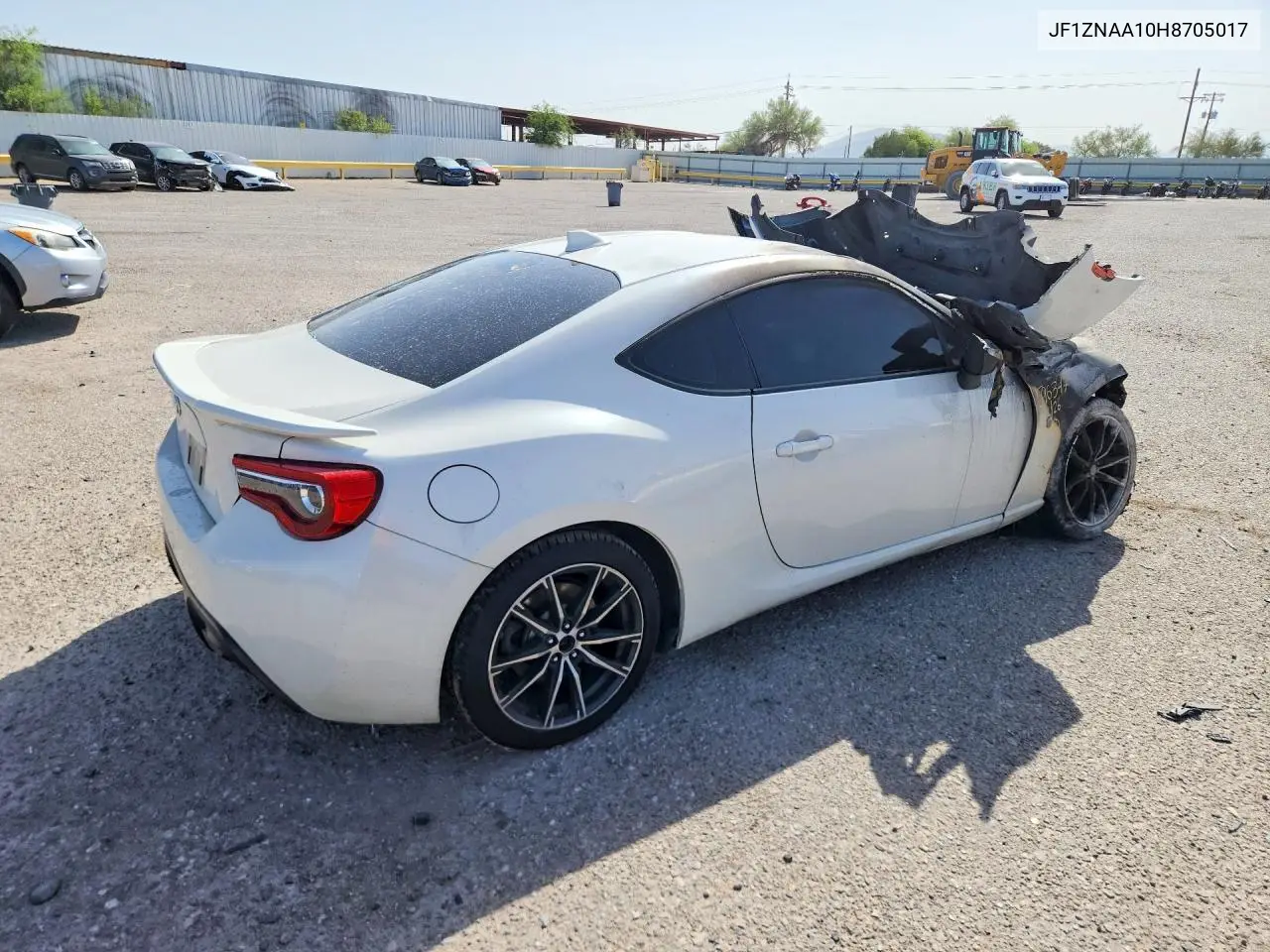 2017 Toyota 86 Base VIN: JF1ZNAA10H8705017 Lot: 59680336