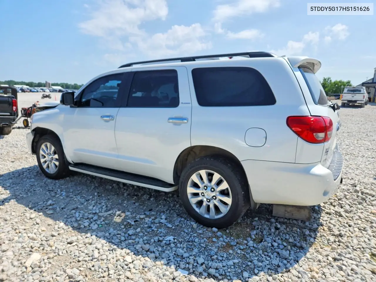 2017 Toyota Sequoia Platinum VIN: 5TDDY5G17HS151626 Lot: 59814826