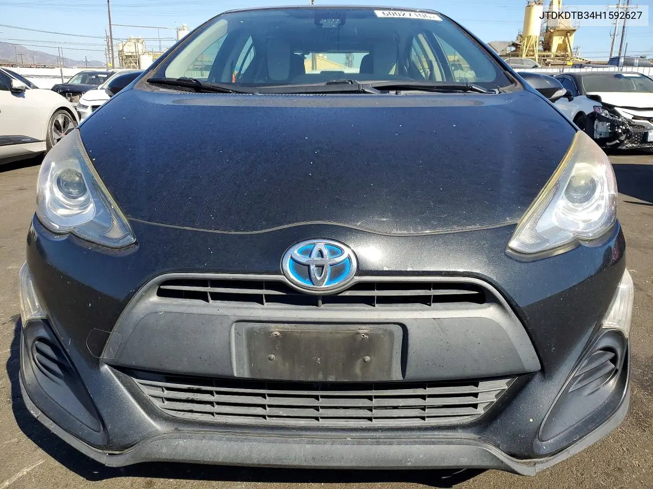 2017 Toyota Prius C One VIN: JTDKDTB34H1592627 Lot: 60027106
