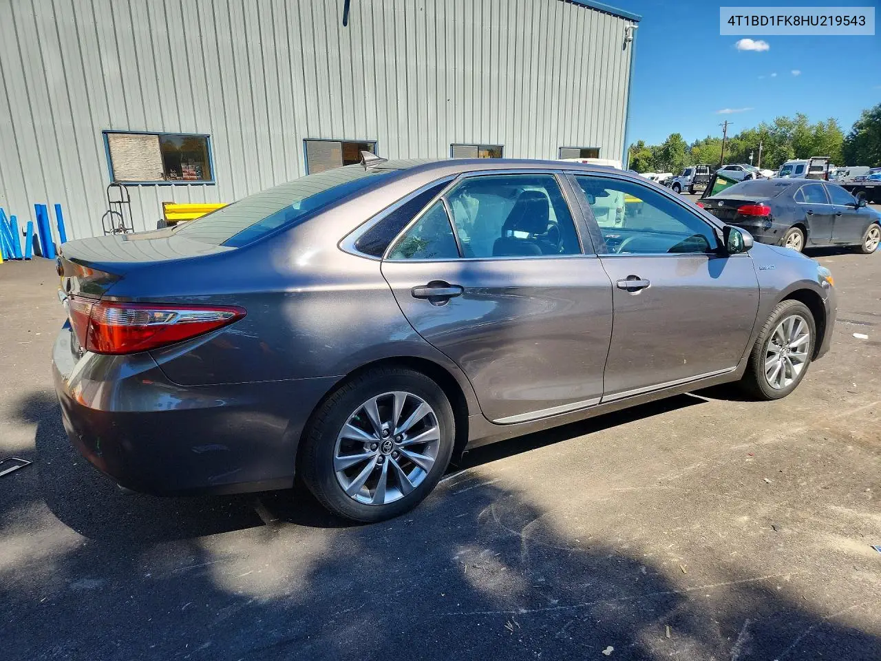 2017 Toyota Camry Hybrid Xle VIN: 4T1BD1FK8HU219543 Lot: 60238556