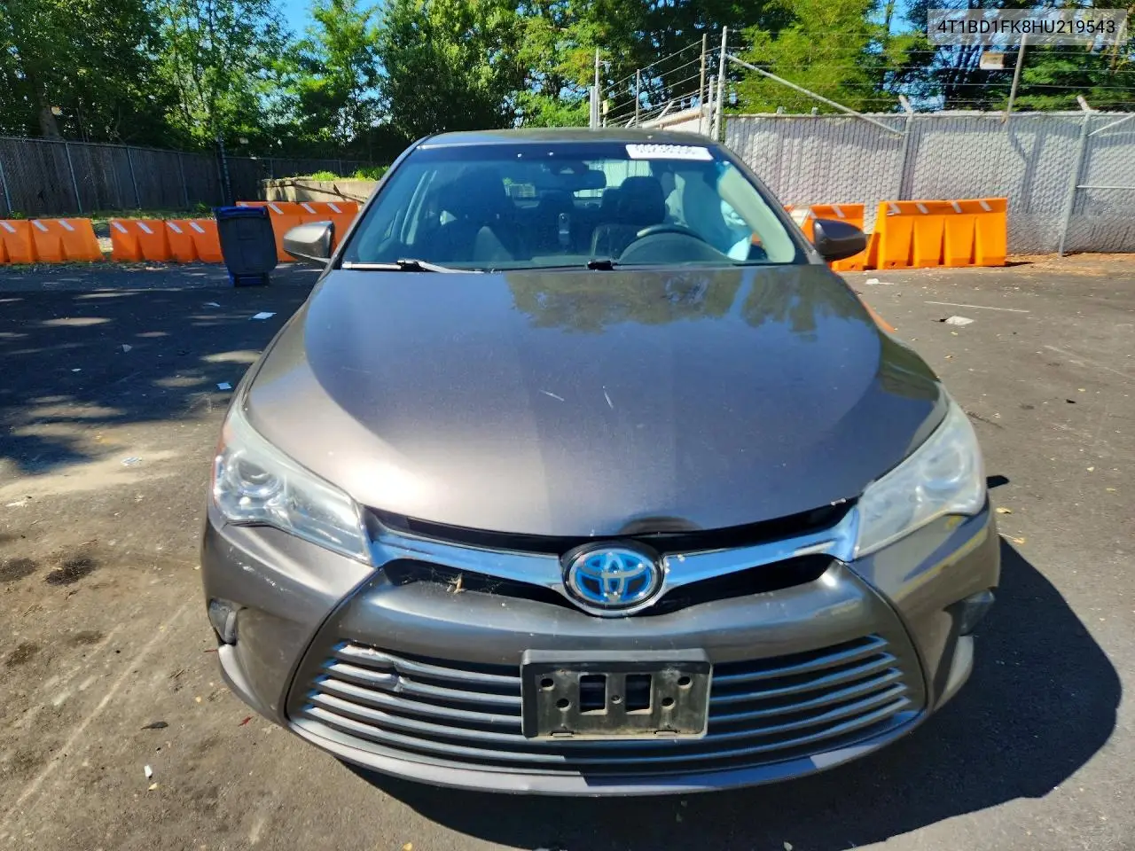 2017 Toyota Camry Hybrid Xle VIN: 4T1BD1FK8HU219543 Lot: 60238556
