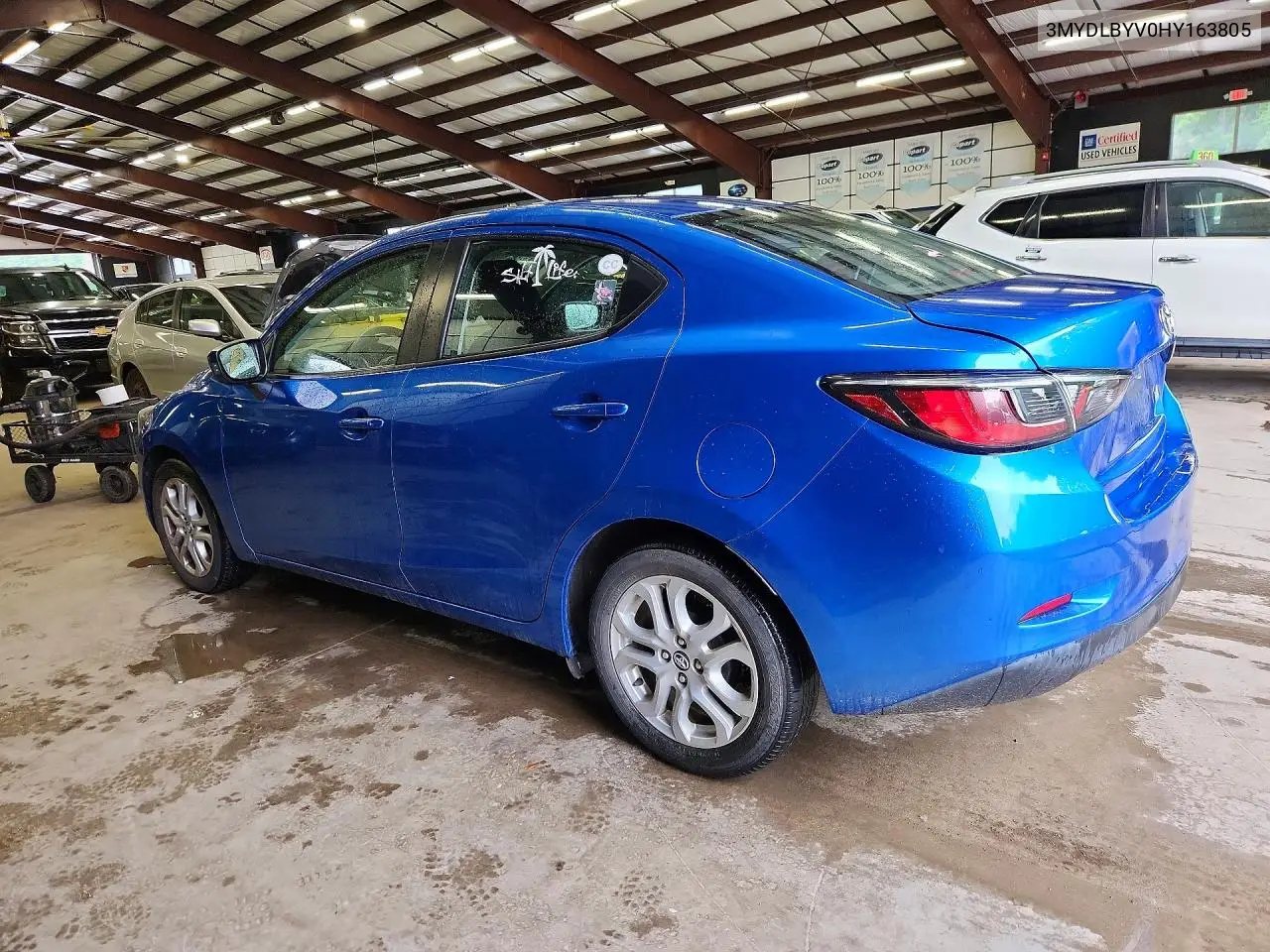 2017 Toyota Yaris Ia Base VIN: 3MYDLBYV0HY163805 Lot: 60357716