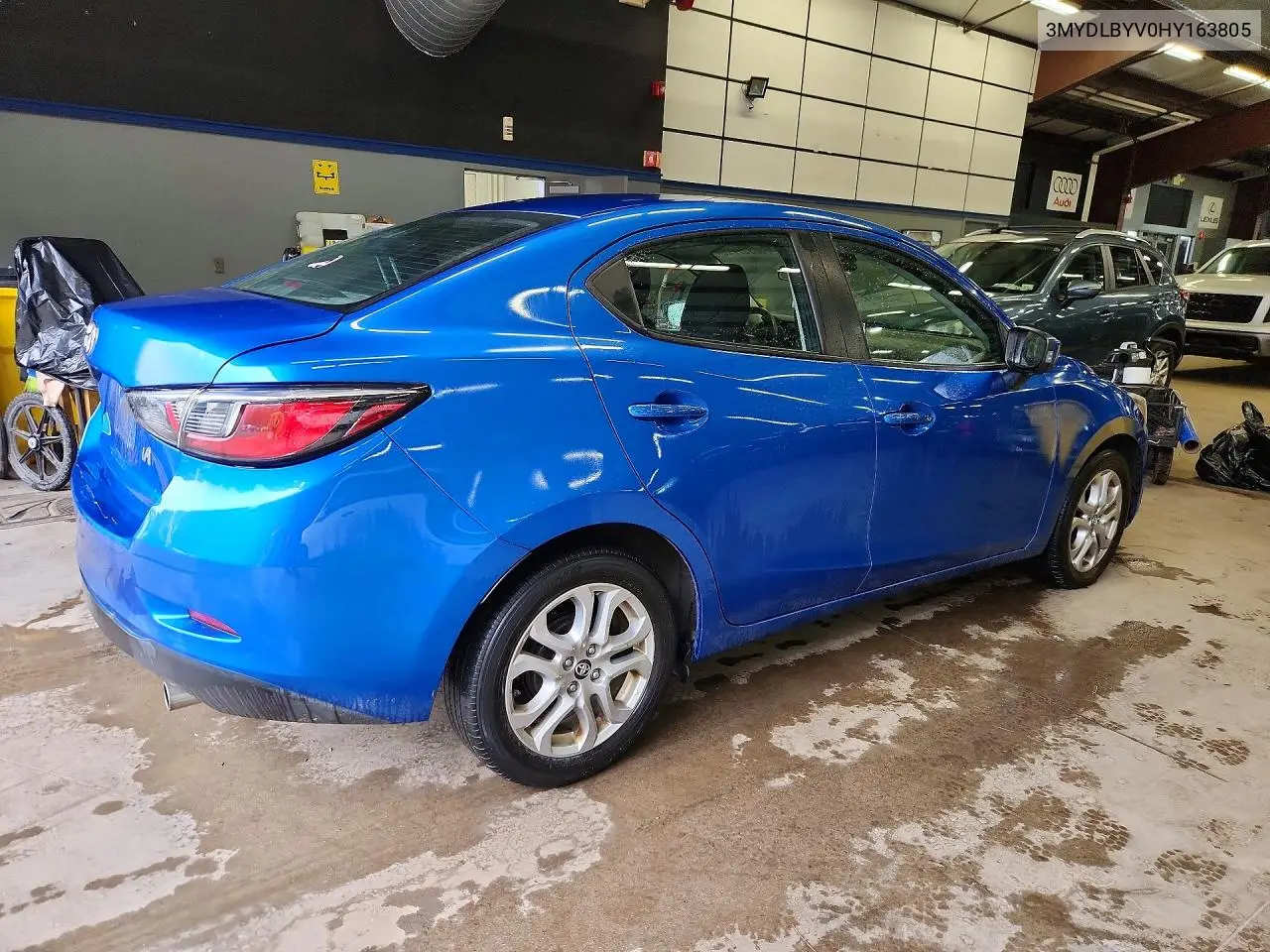2017 Toyota Yaris Ia Base VIN: 3MYDLBYV0HY163805 Lot: 60357716