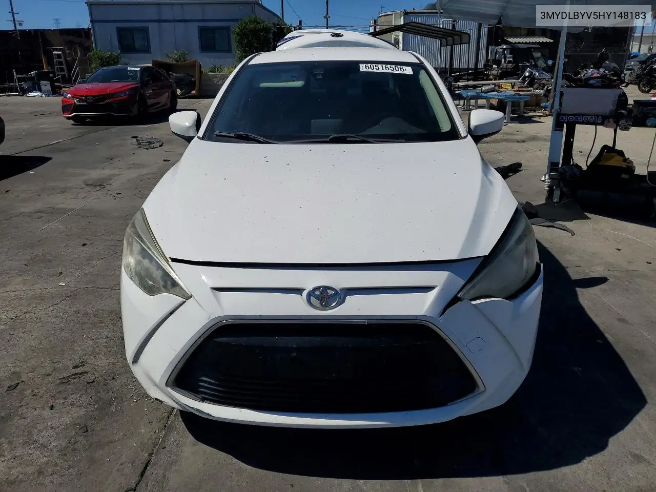 2017 Toyota Yaris Ia Base VIN: 3MYDLBYV5HY148183 Lot: 60516506