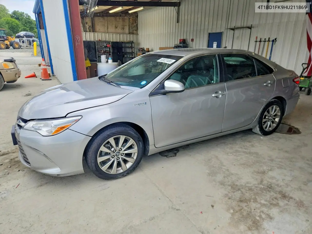 2017 Toyota Camry Hybrid Xle VIN: 4T1BD1FK9HU211869 Lot: 60822496