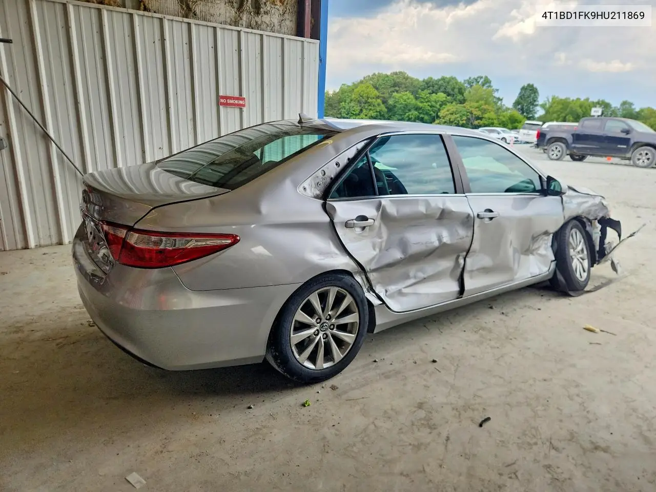2017 Toyota Camry Hybrid Xle VIN: 4T1BD1FK9HU211869 Lot: 60822496