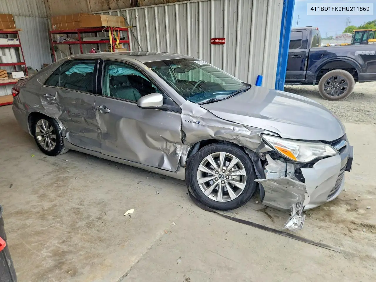 2017 Toyota Camry Hybrid Xle VIN: 4T1BD1FK9HU211869 Lot: 60822496