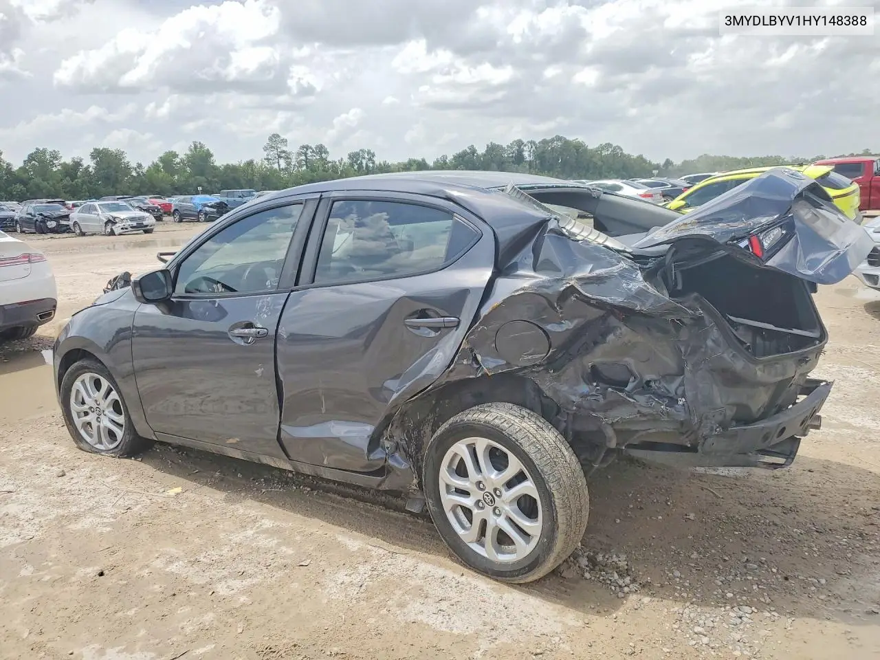2017 Toyota Yaris Ia Base VIN: 3MYDLBYV1HY148388 Lot: 61175726