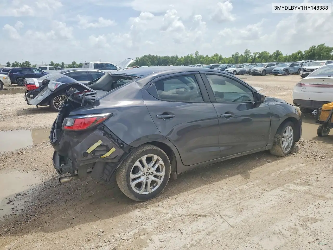 2017 Toyota Yaris Ia Base VIN: 3MYDLBYV1HY148388 Lot: 61175726