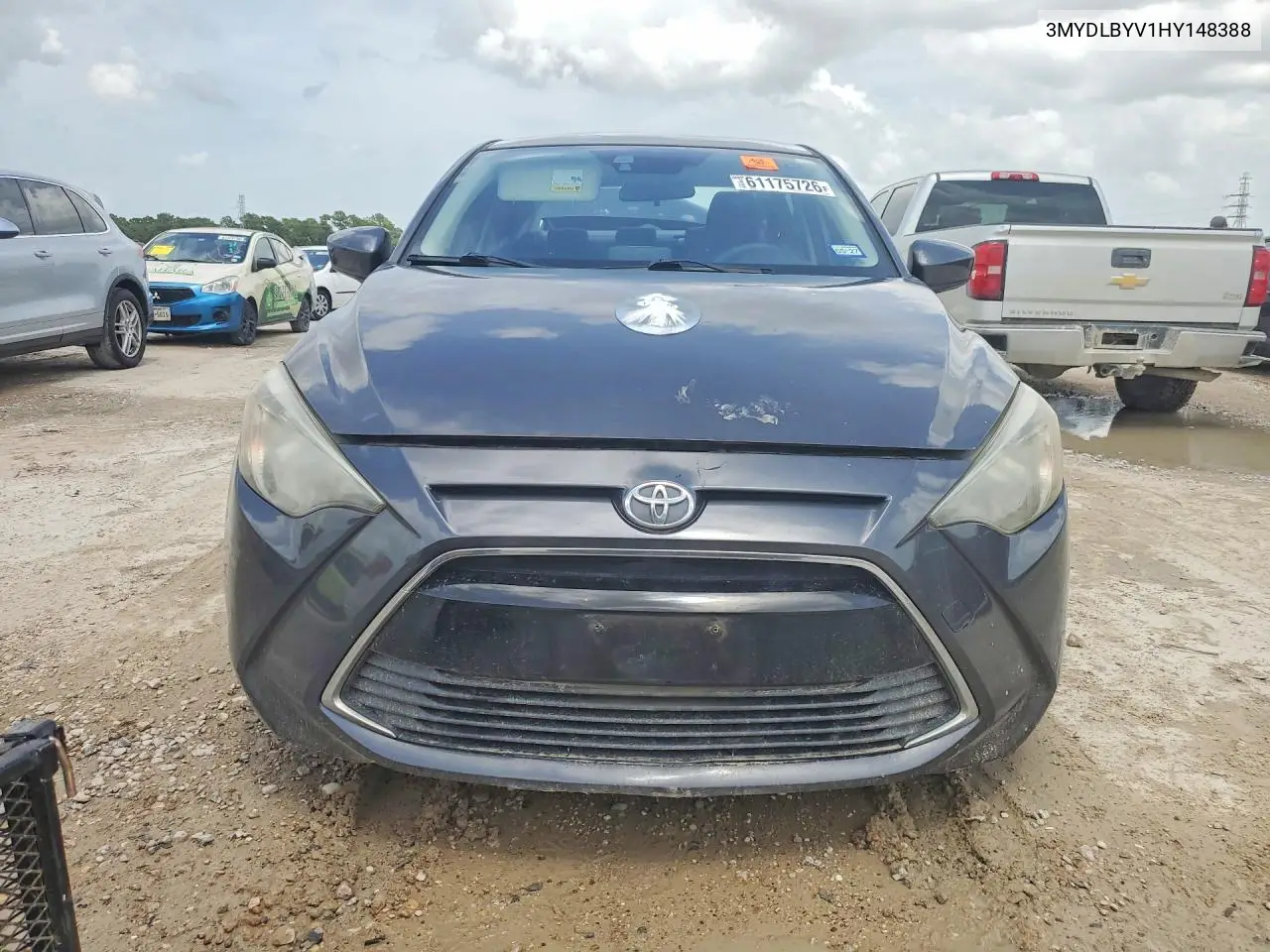 2017 Toyota Yaris Ia Base VIN: 3MYDLBYV1HY148388 Lot: 61175726