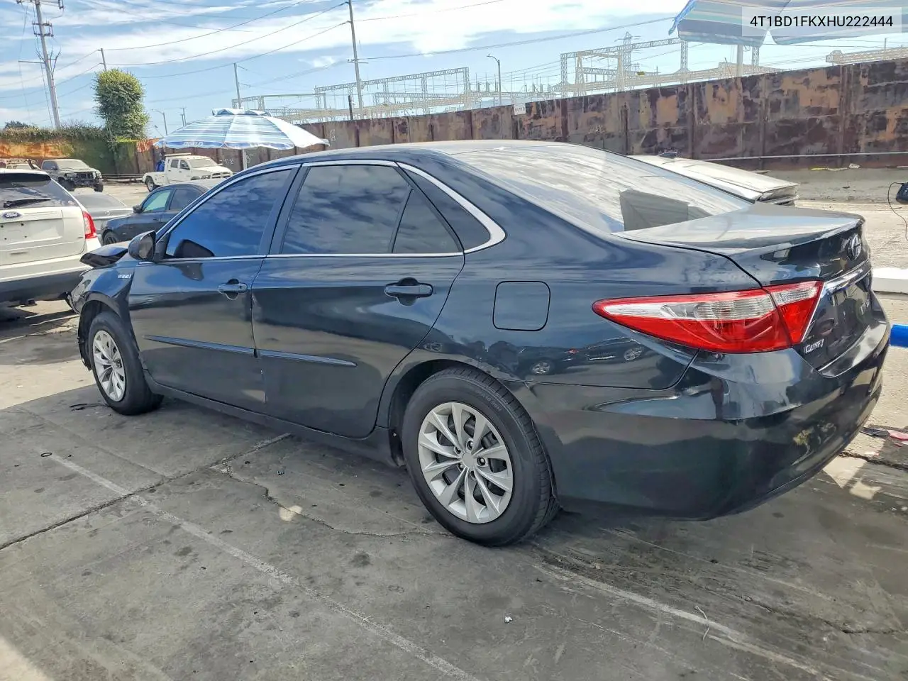 2017 Toyota Camry Hybrid Le VIN: 4T1BD1FKXHU222444 Lot: 61596416