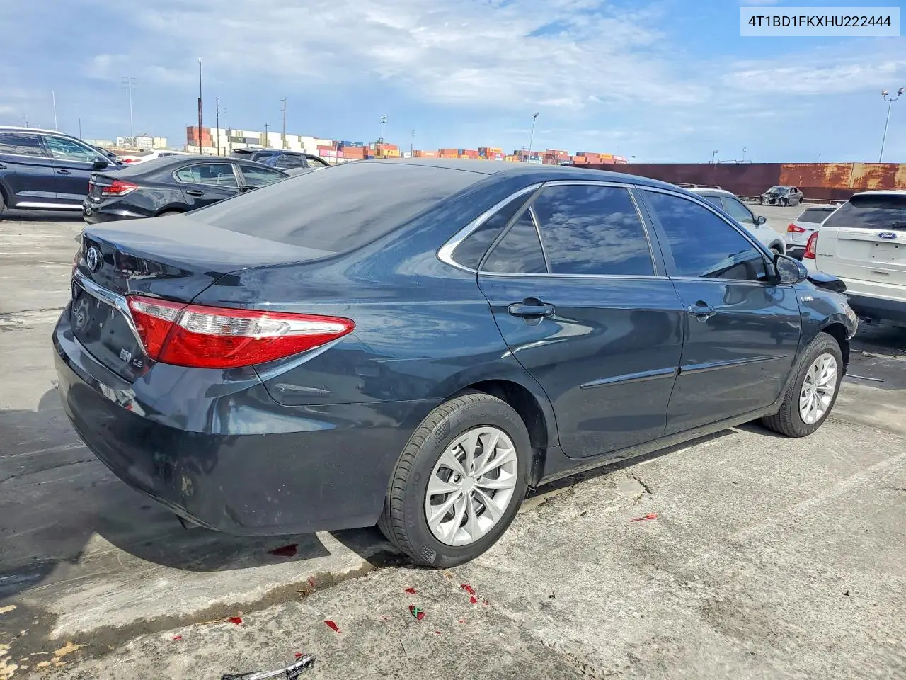 2017 Toyota Camry Hybrid Le VIN: 4T1BD1FKXHU222444 Lot: 61596416
