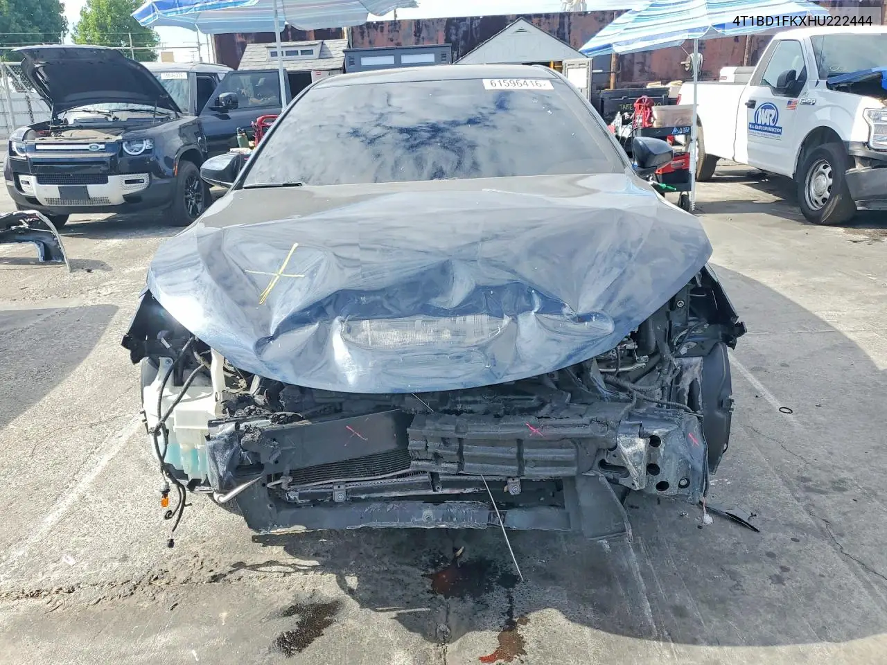 2017 Toyota Camry Hybrid Le VIN: 4T1BD1FKXHU222444 Lot: 61596416