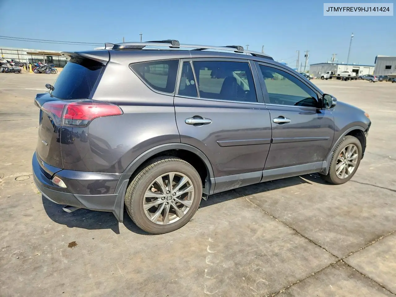 2017 Toyota Rav4 Limited VIN: JTMYFREV9HJ141424 Lot: 61900026