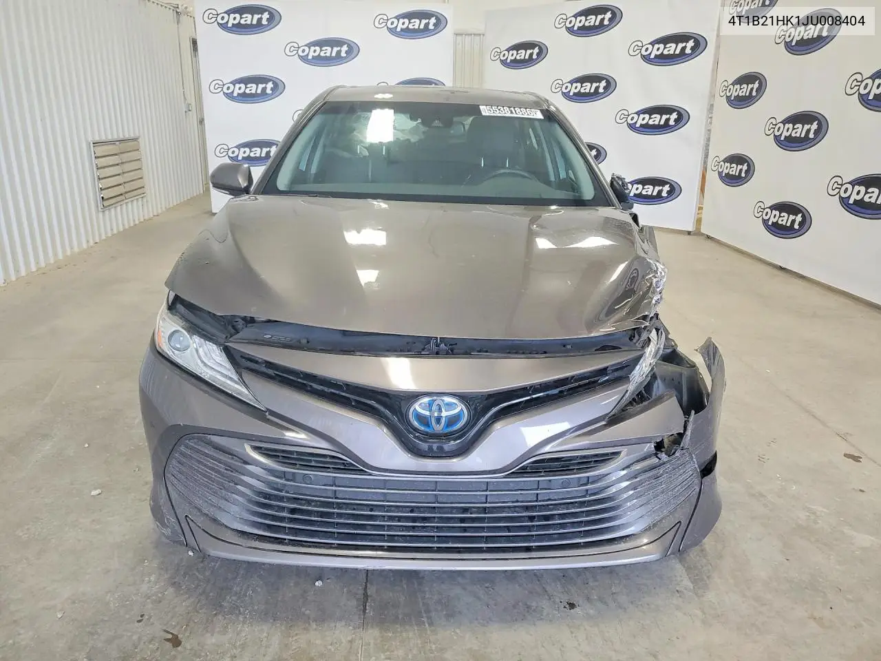 2018 Toyota Camry Hybrid Xle VIN: 4T1B21HK1JU008404 Lot: 55381886