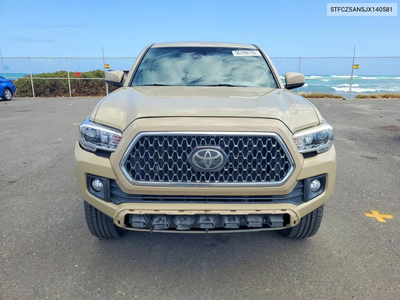 2018 Toyota Tacoma Trd Off-Road VIN: 5TFCZ5AN5JX140581 Lot: 55789726