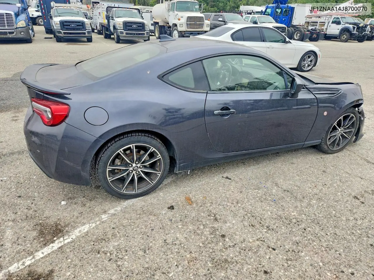 2018 Toyota 86 Base VIN: JF1ZNAA14J8700070 Lot: 55957006