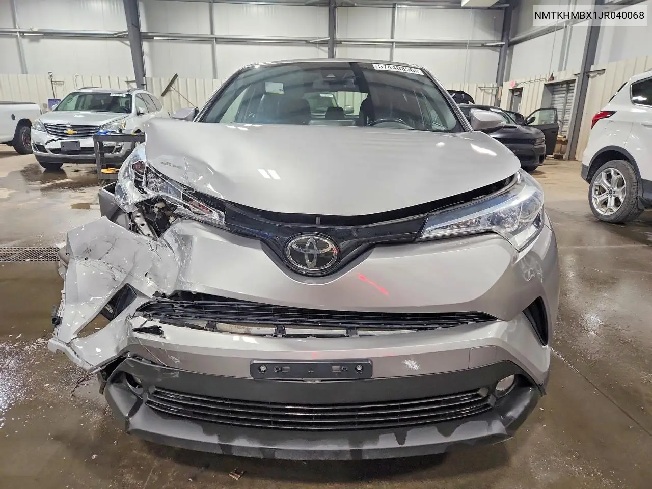 2018 Toyota C-Hr Xle Premium VIN: NMTKHMBX1JR040068 Lot: 57440856
