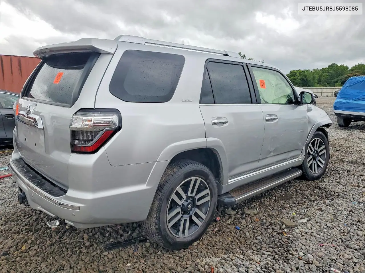 2018 Toyota 4Runner Limited VIN: JTEBU5JR8J5598085 Lot: 57624926