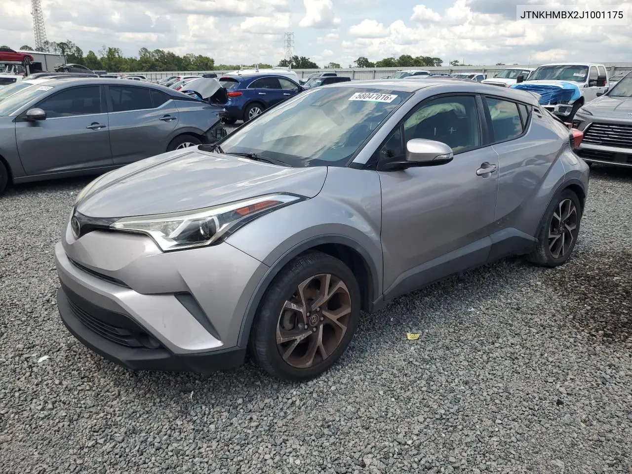 2018 Toyota C-Hr Xle VIN: JTNKHMBX2J1001175 Lot: 58047016