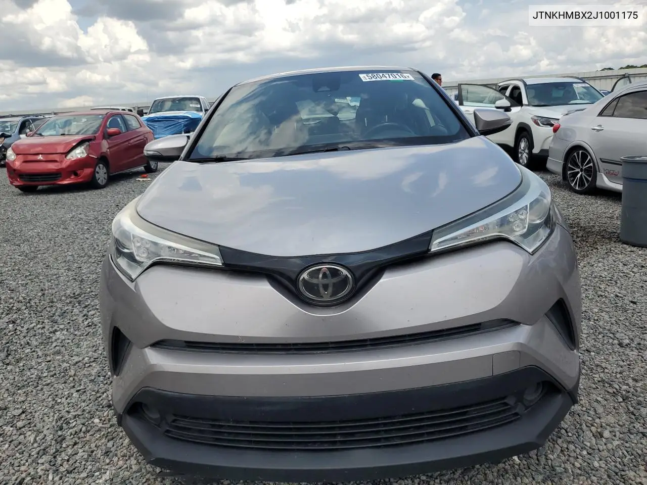 2018 Toyota C-Hr Xle VIN: JTNKHMBX2J1001175 Lot: 58047016