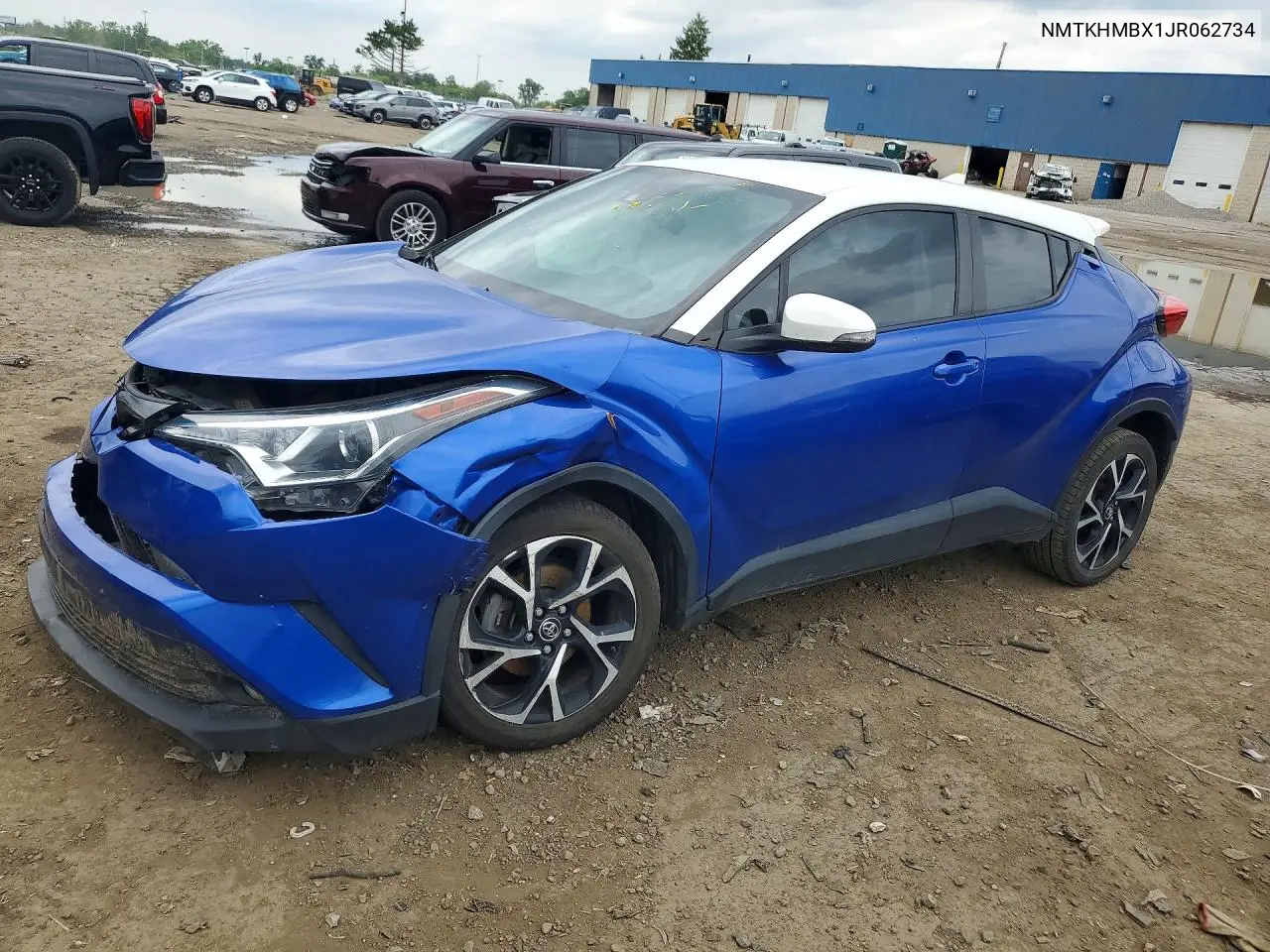 2018 Toyota C-Hr Xle Premium VIN: NMTKHMBX1JR062734 Lot: 58359556