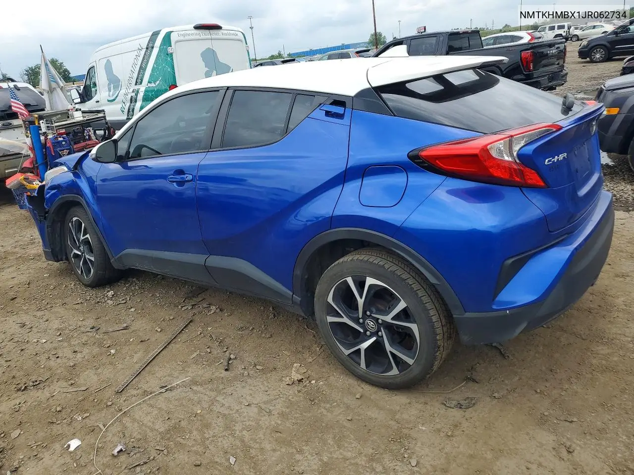 2018 Toyota C-Hr Xle Premium VIN: NMTKHMBX1JR062734 Lot: 58359556