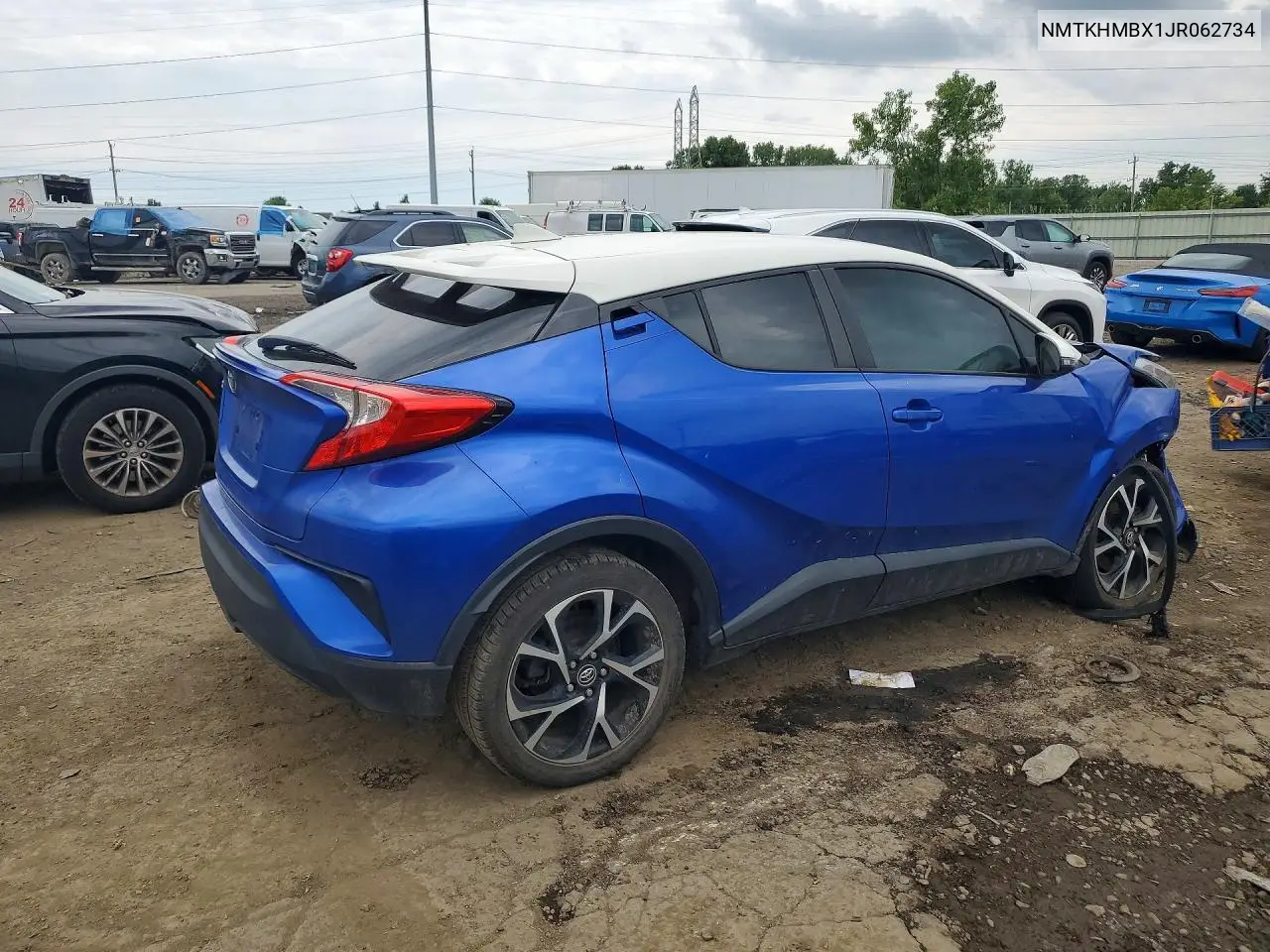 2018 Toyota C-Hr Xle Premium VIN: NMTKHMBX1JR062734 Lot: 58359556