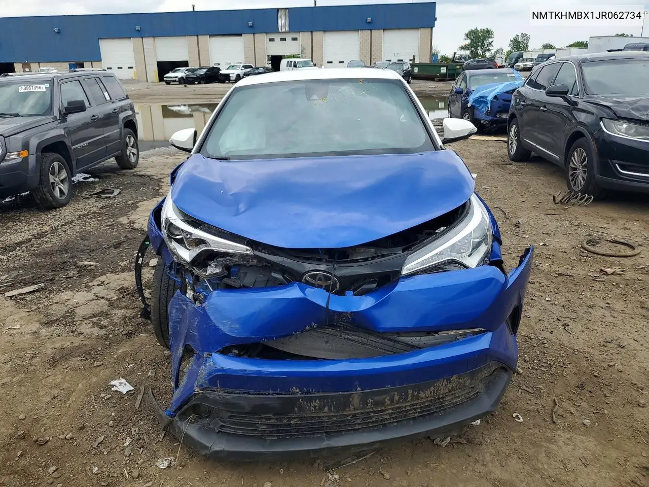 2018 Toyota C-Hr Xle Premium VIN: NMTKHMBX1JR062734 Lot: 58359556