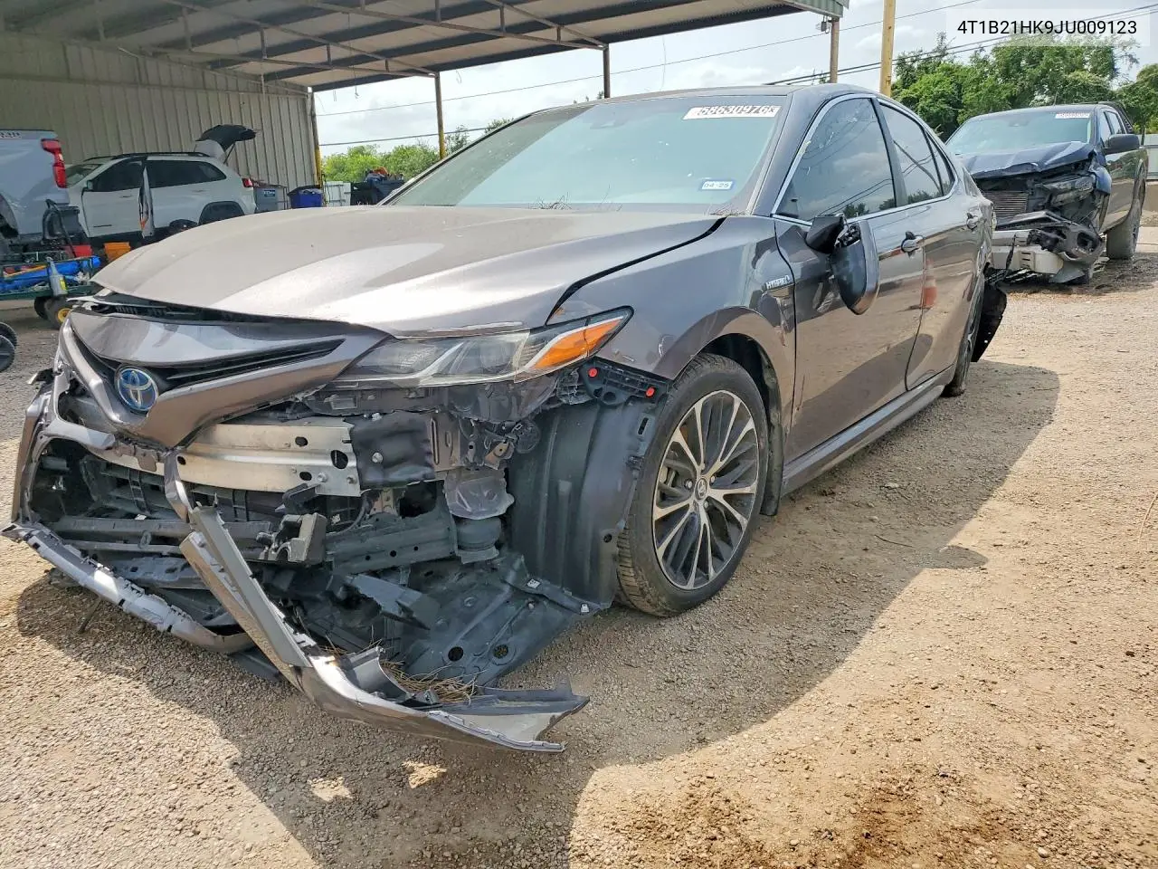 2018 Toyota Camry Hybrid Se VIN: 4T1B21HK9JU009123 Lot: 58630976