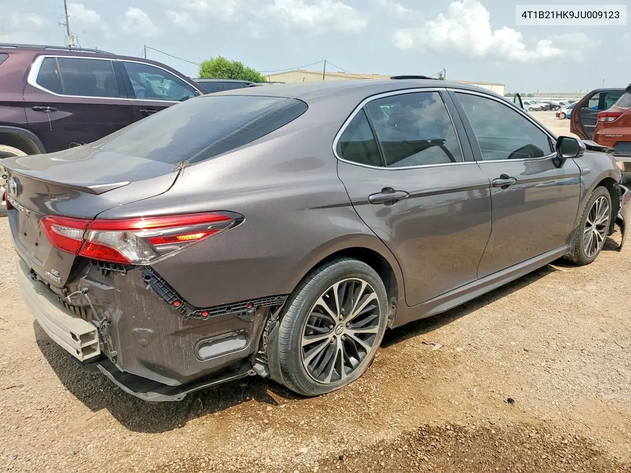 2018 Toyota Camry Hybrid Se VIN: 4T1B21HK9JU009123 Lot: 58630976