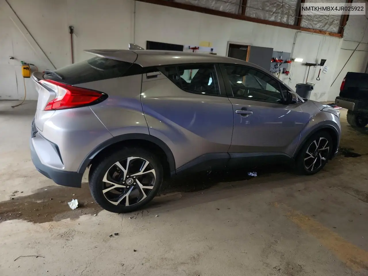 2018 Toyota C-Hr Xle VIN: NMTKHMBX4JR025922 Lot: 59347076