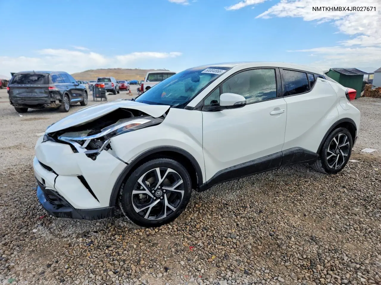 2018 Toyota C-Hr Xle Premium VIN: NMTKHMBX4JR027671 Lot: 60004866