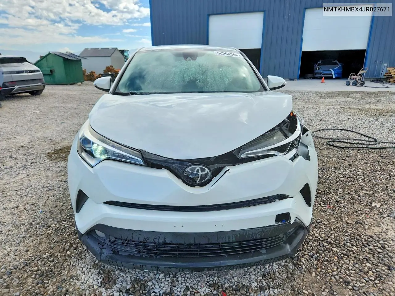 2018 Toyota C-Hr Xle Premium VIN: NMTKHMBX4JR027671 Lot: 60004866