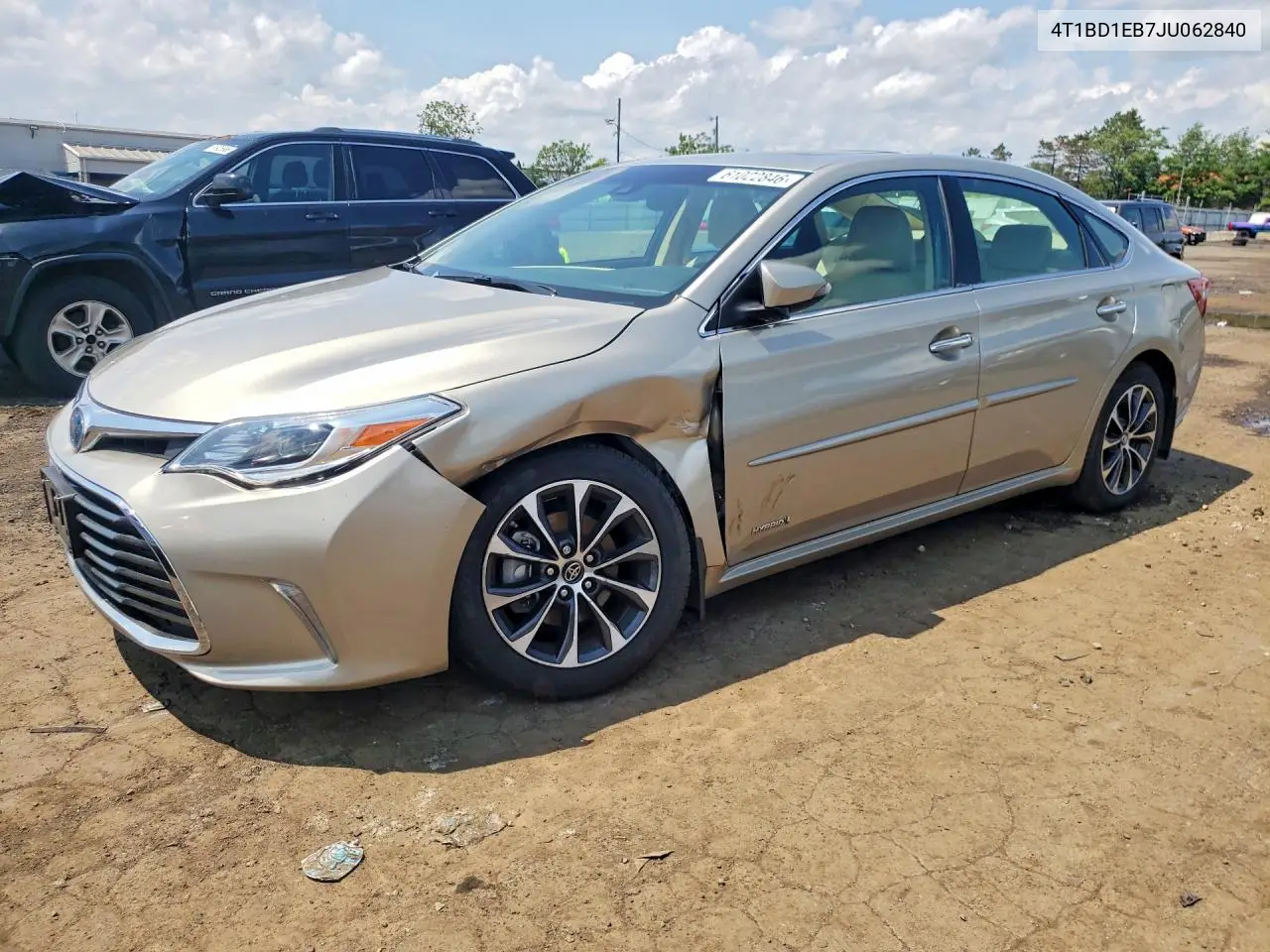 2018 Toyota Avalon Hybrid Xle Premium VIN: 4T1BD1EB7JU062840 Lot: 61022846