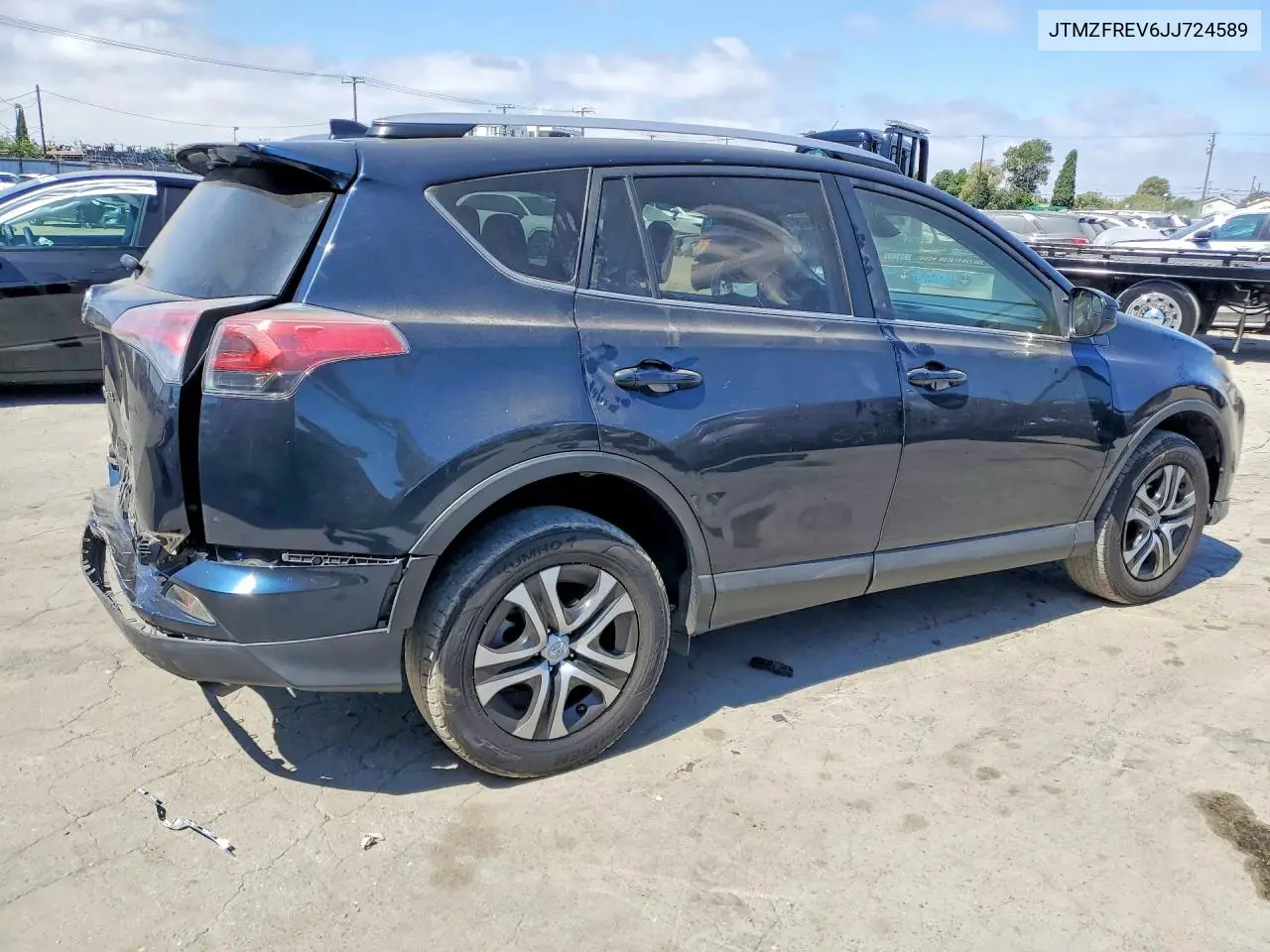 2018 Toyota Rav4 Le VIN: JTMZFREV6JJ724589 Lot: 61789526