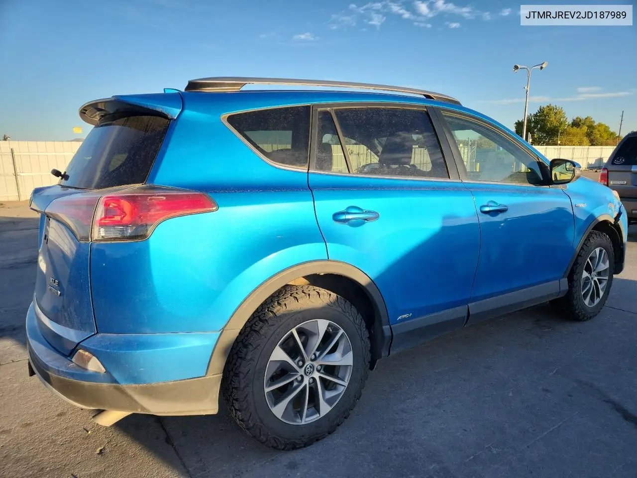 JTMRJREV2JD187989 2018 Toyota Rav4 Hv